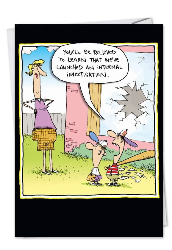 The Funny Pages | True Blue Glass