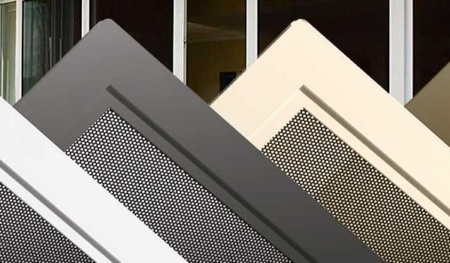 Fly and security screens for doors