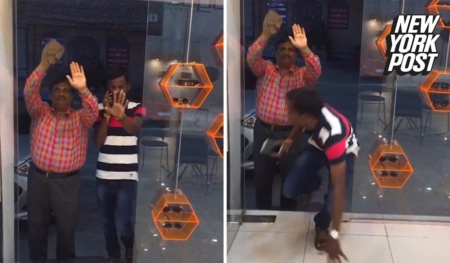 Invisible Door Prank