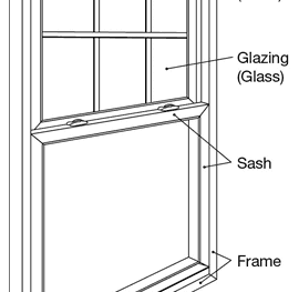 Window Sash Drawing